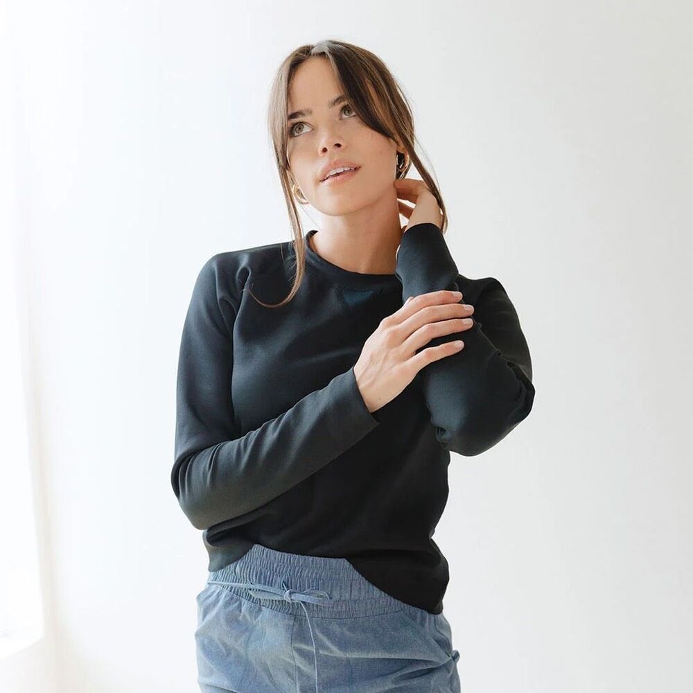 Albion Fit Neo Scuba Sweatshirt in Black XS